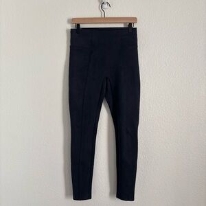 Spanx Women's Size Medium Blue Faux Suede Legging Pants